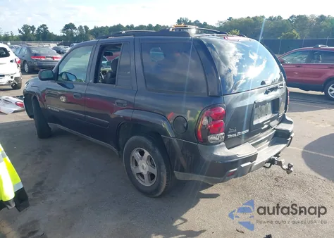 2003 Chevrolet Trailblazer Lt from USA, damaged, VIN 1GNDS13S132323648